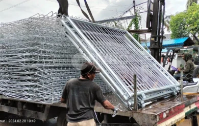 Teknik Hot Dip Galvanized  Meningkatkan Kualitas Pagar BRC