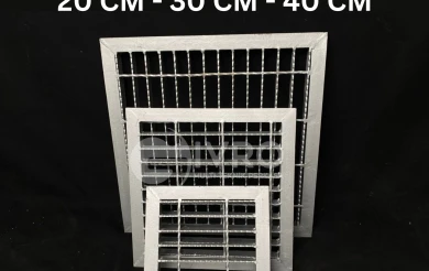 Pabrik Steel Grating Custom 30x30cm