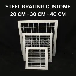 Pabrik Steel Grating Custom 30x30cm